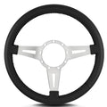 Steering Wheel Mark 4 El egante Pol. w/Blk Wrap