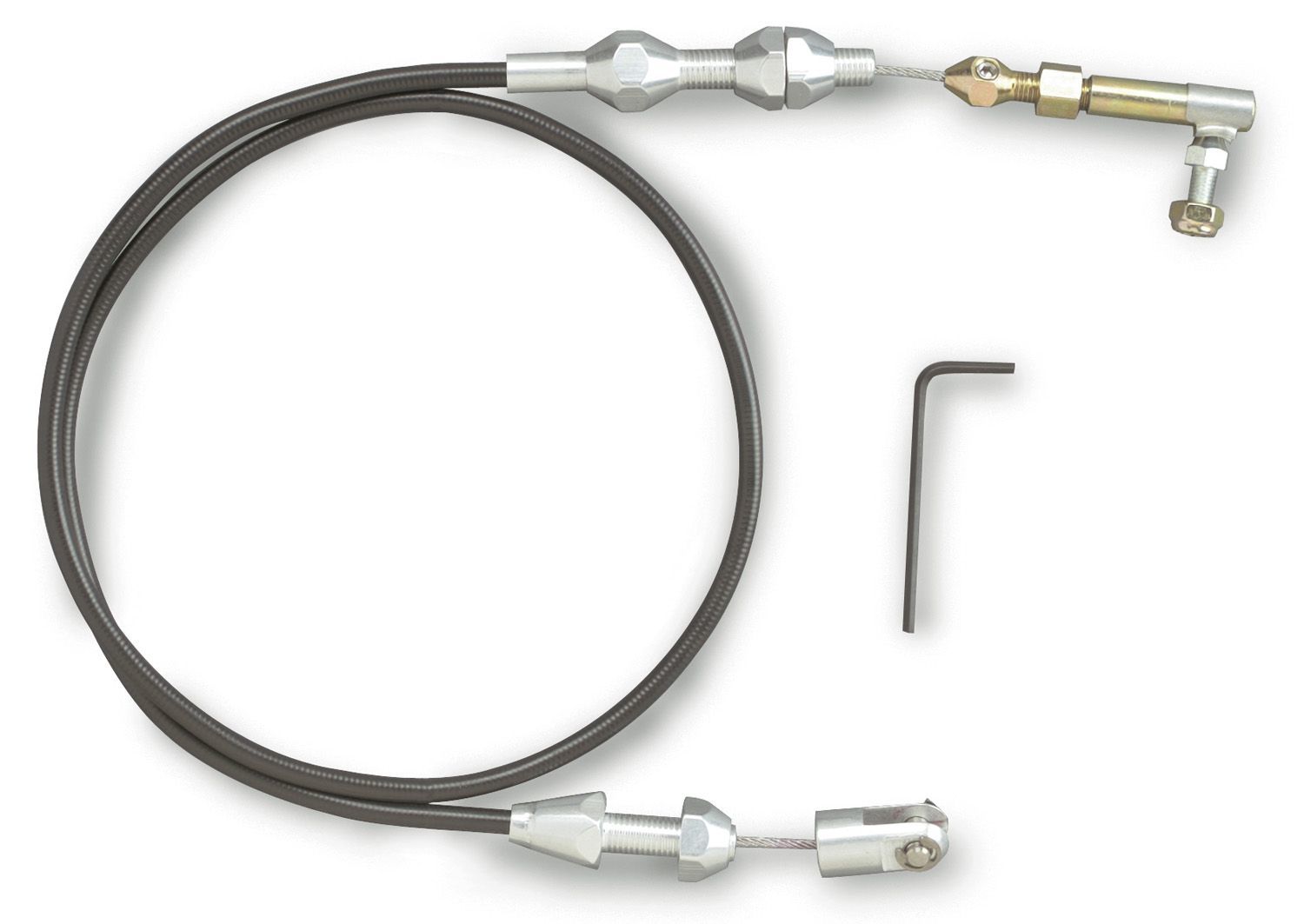 36in Hi-Tech Throttle Cable Black Housing