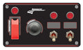 Ignition Panel Black w/2 Acc. and Pilot Light