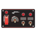 Ignition Panel Black w/2 Acc. and Pilot Light