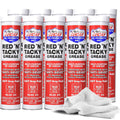 Red-N-Tacky Grease Case 10 x 14oz Cartridge