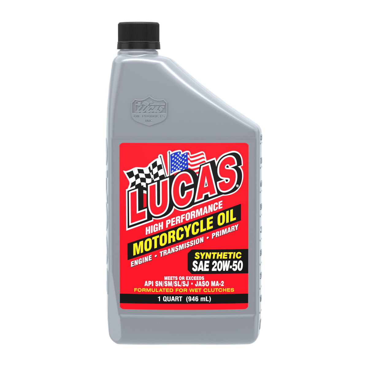 Synthetic SAE 20w50 Motorcycle Oil 1 Qt