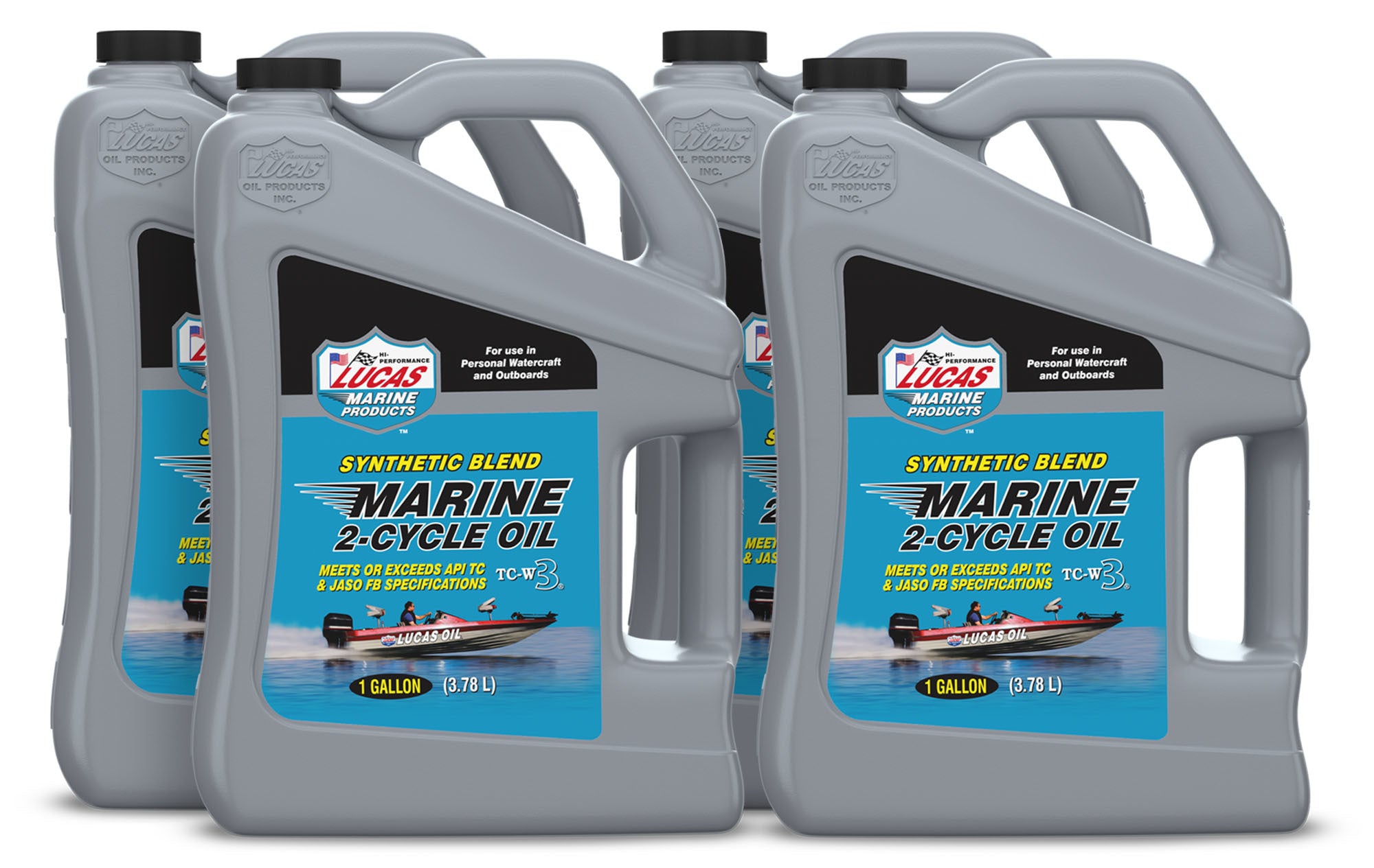 Marine Oil 2 Cycle Case 4 x 1 Gal Syn. Blend