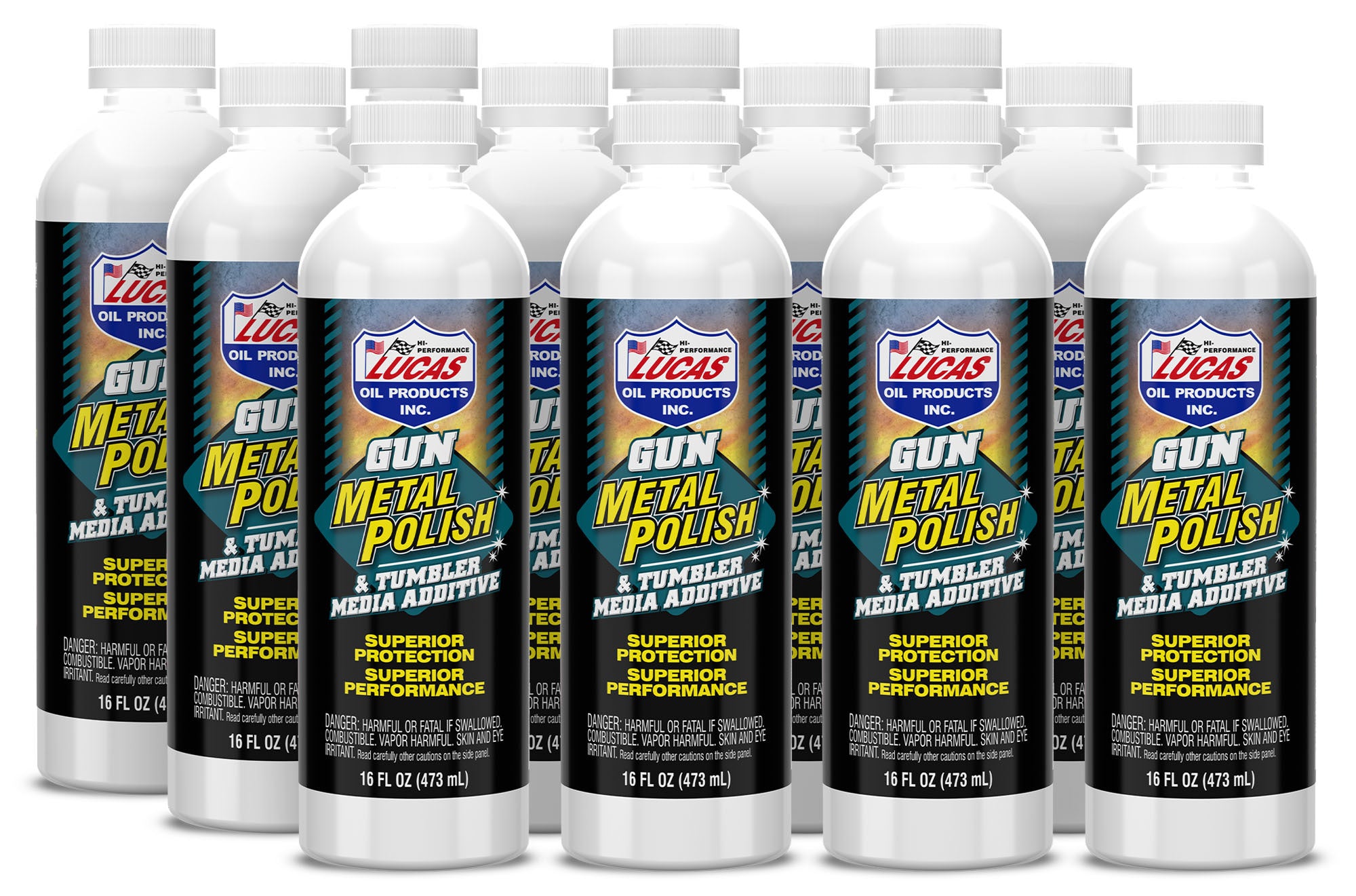 Gun Metal Polish Case 12 x 16 Ounce