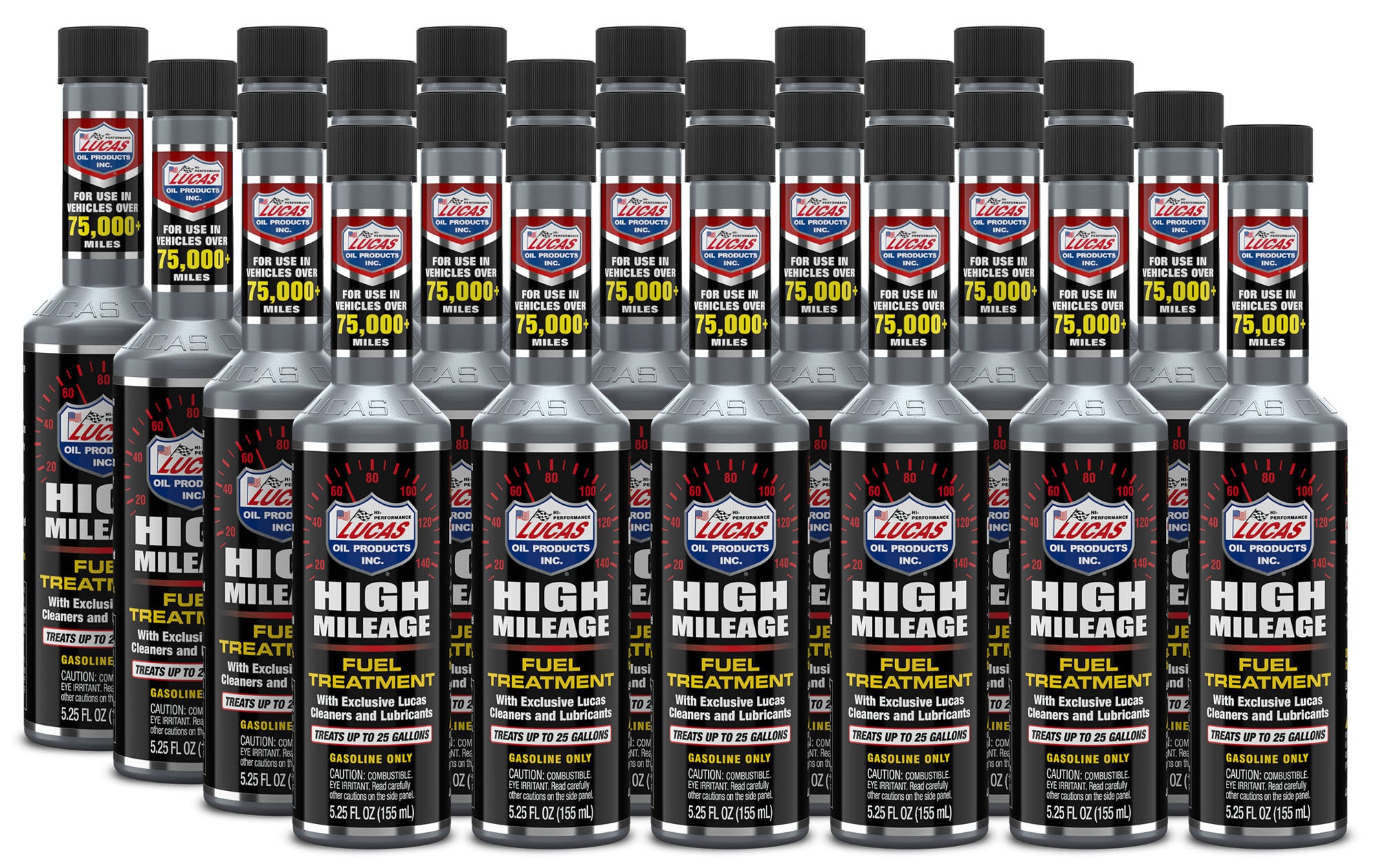 High Mileage Fuel Treat ment Case 24 x 5.25 Oz.