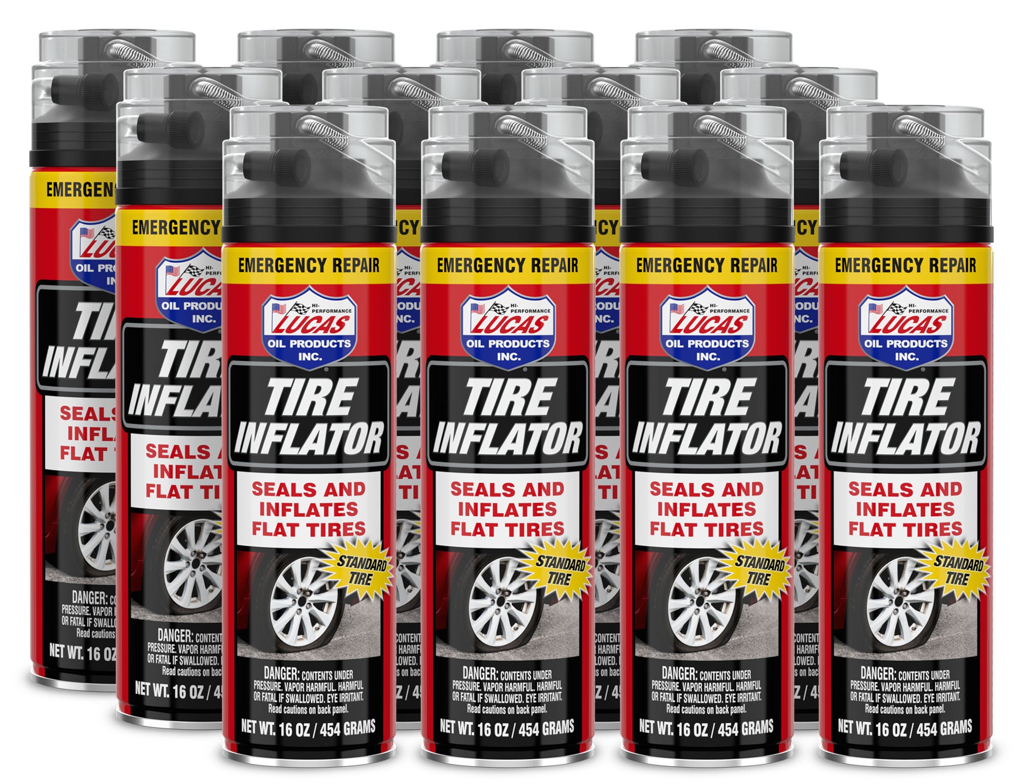 Tire Inflator Case 12 x 16oz.