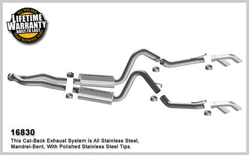 75-81 Firebird Cat Back Exhaust System