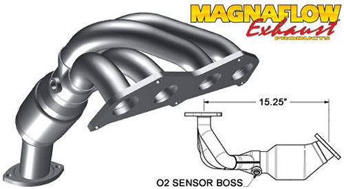 Exhaust Manifold Kit 02-09 Toyota 2.4L