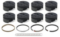 SBC Dome PowerPak Piston Set 4.145 Bore +12cc