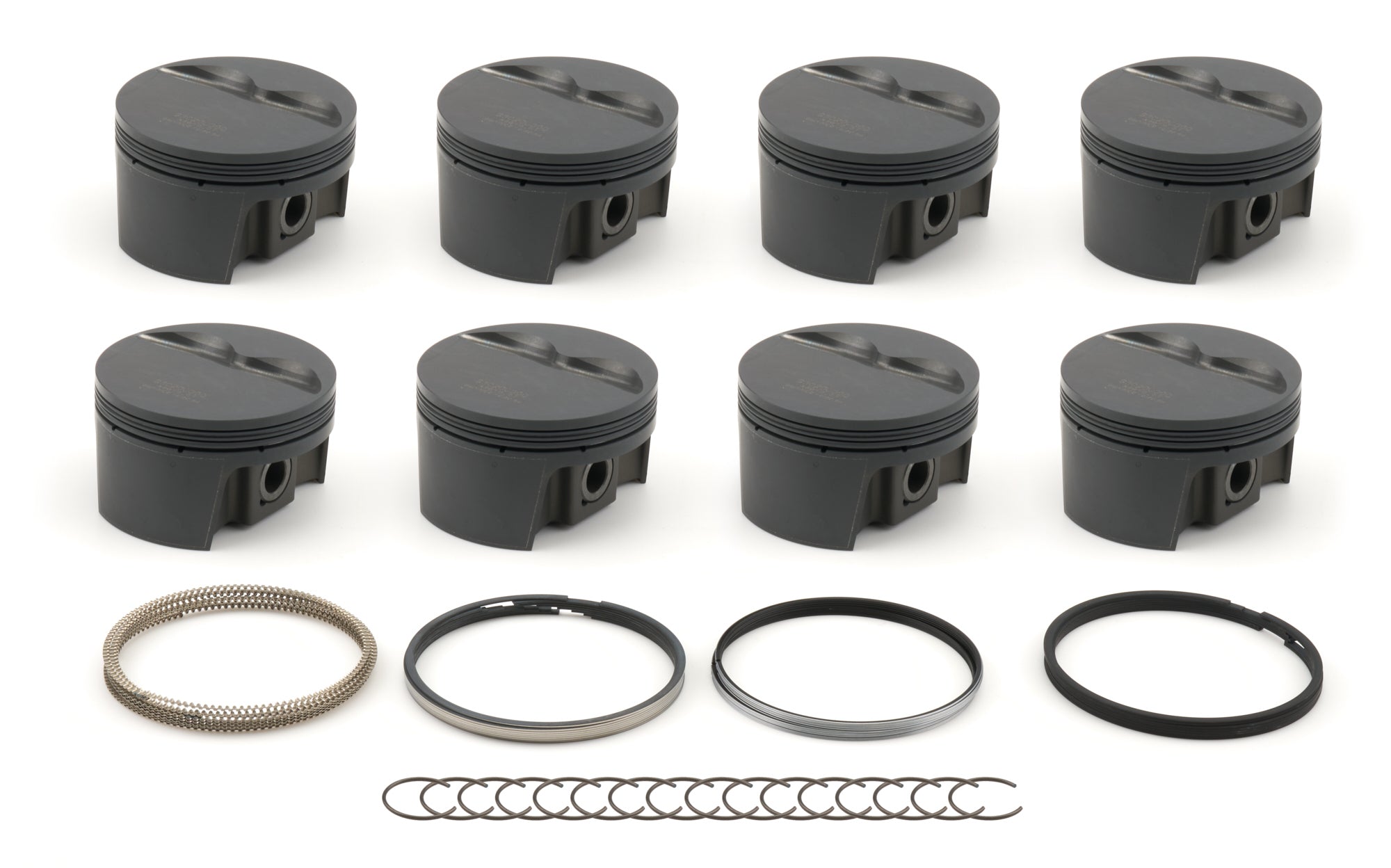 SBC FT PowerPak Piston Set 4.000 Bore -5.00cc
