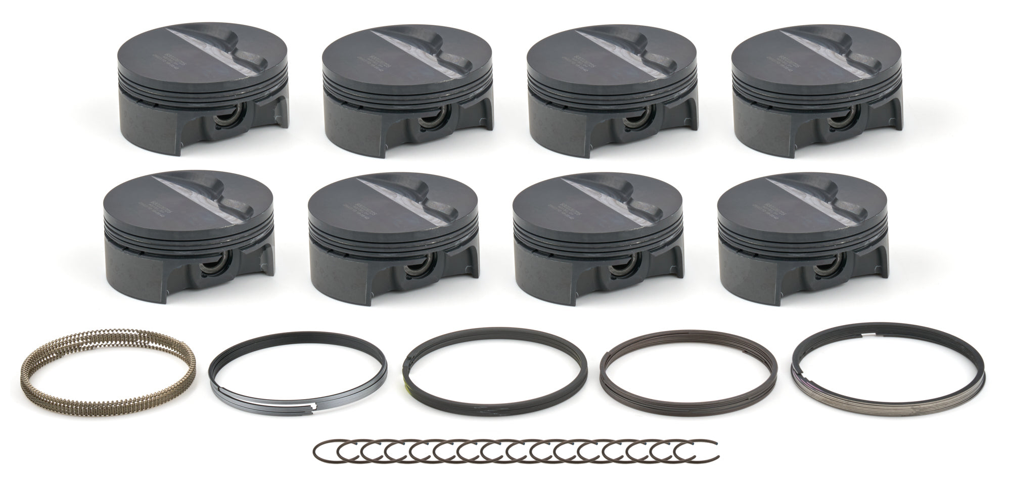 LS FT PowerPak Piston Set 4.125 Bore  -5.8cc
