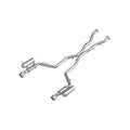 Aluminized Steel 3in Cat -Back  Dual Split Rear
