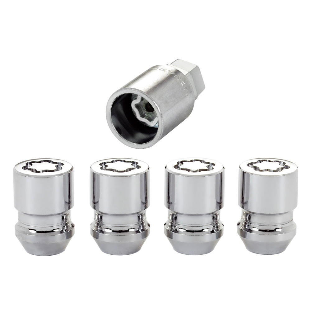 WHEEL LOCK 12MM X 1.25 CONICAL SEAT (4)