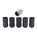 Wheel Locks 5Pcs. 18- Jeep JL 14mm x 1.5 Black
