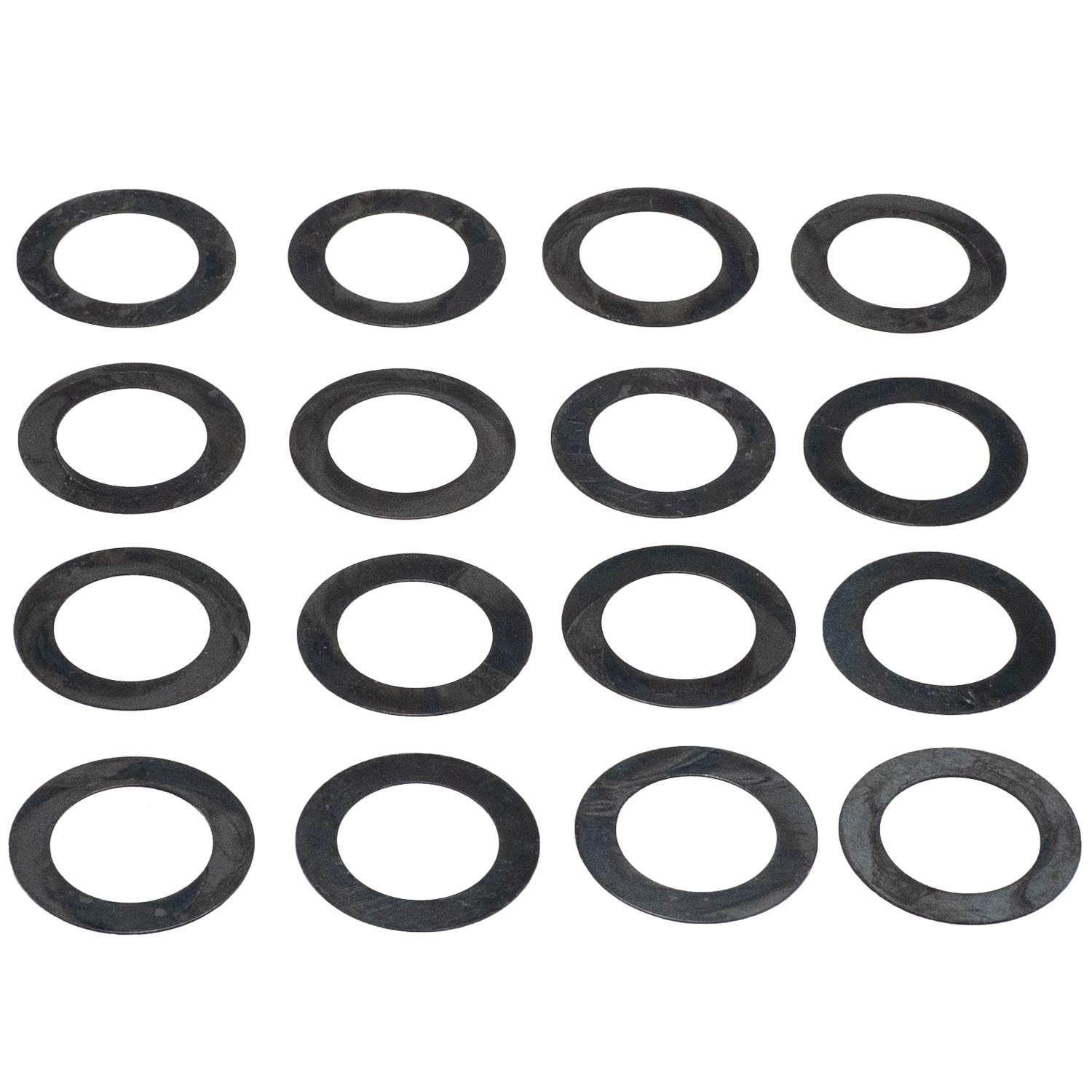 Valve Spring Shims 16pk 1.246 OD .814 OD  .015