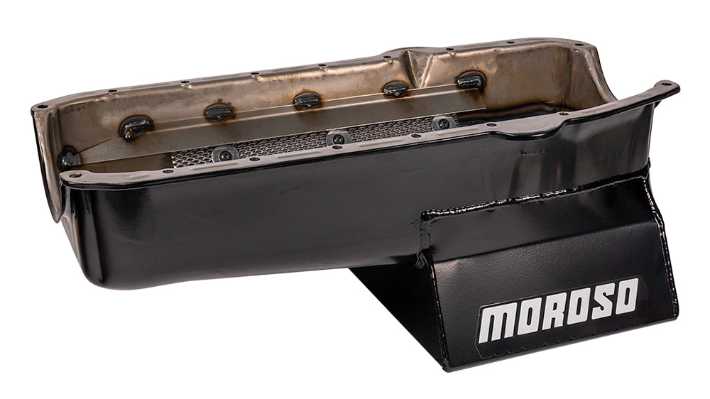SBC Street/Strip Oil Pan 86-Up 1-Piece Rear Main
