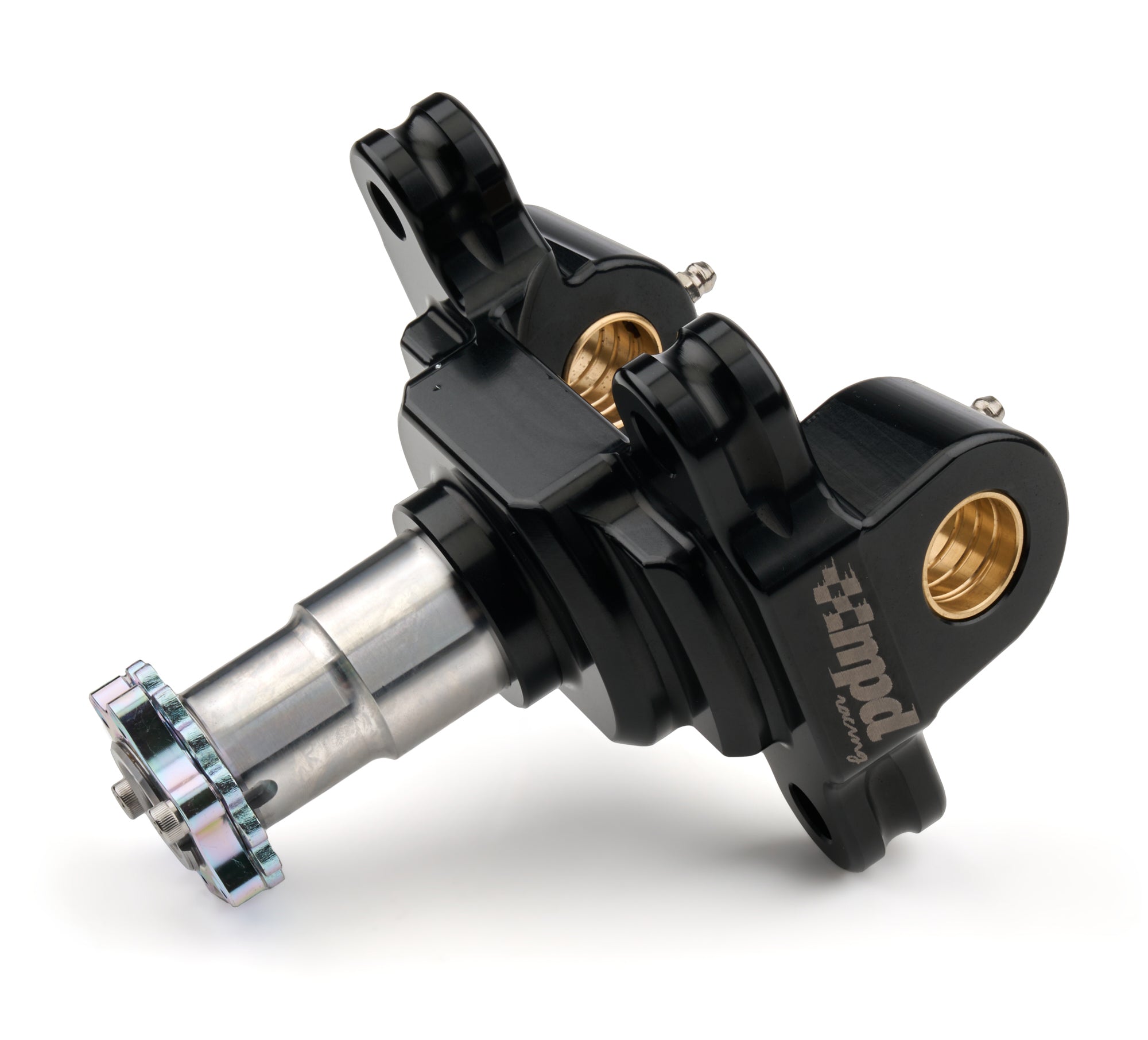 Pavement Spindle Stepped Snout Black 4-Hole