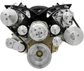 Oldsmobile Style Track Serpentine Kit Black