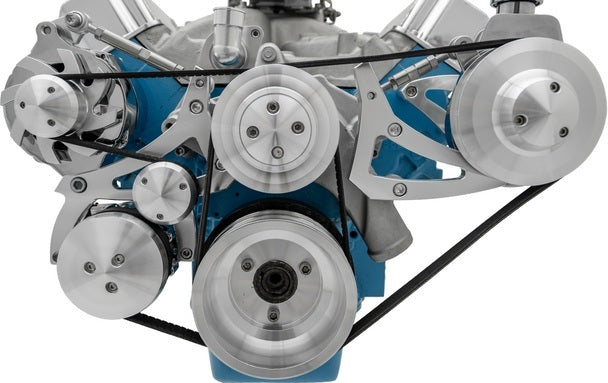 Ford FE Ultra Serpentine Conv Kit W/ AC