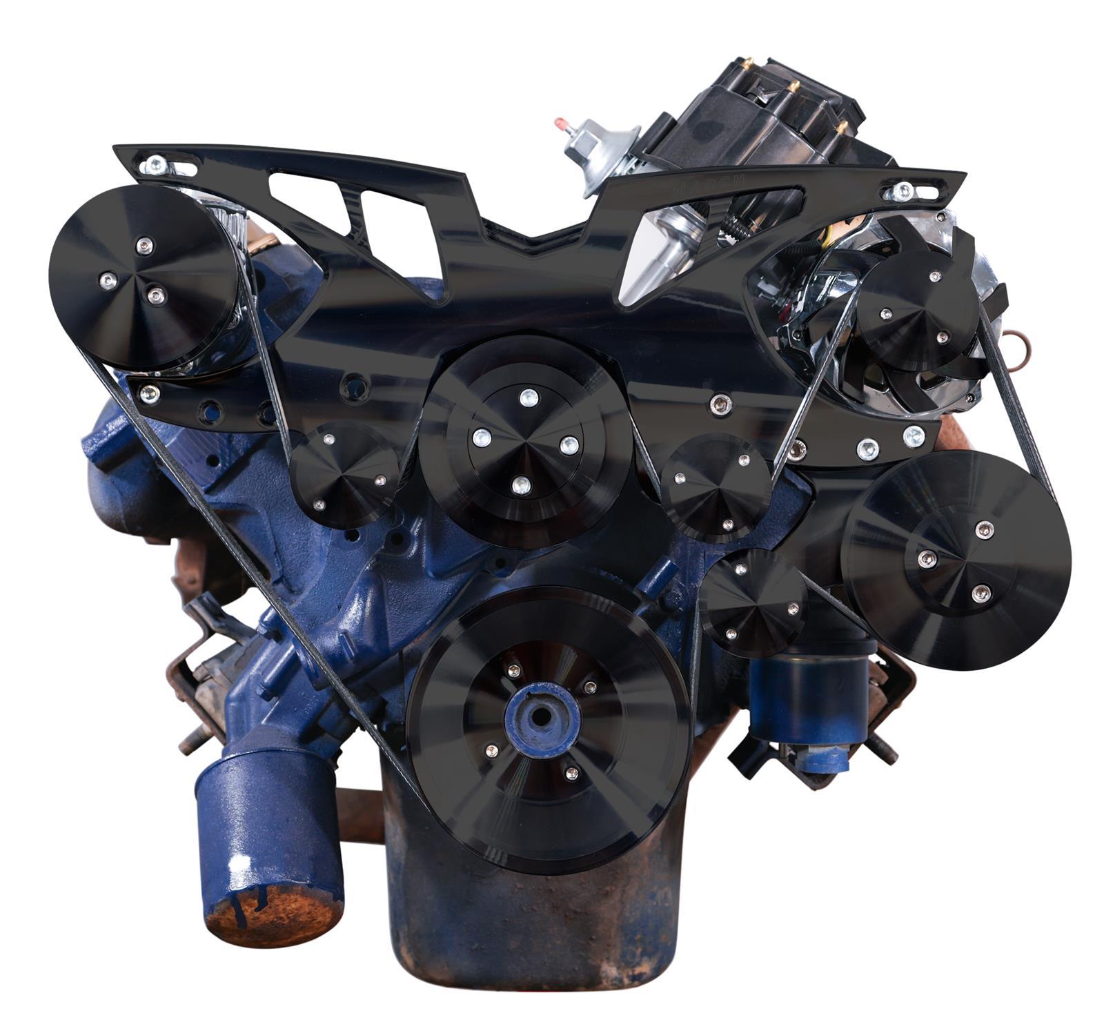 472-500 Cadillac Style Track Serp System Black