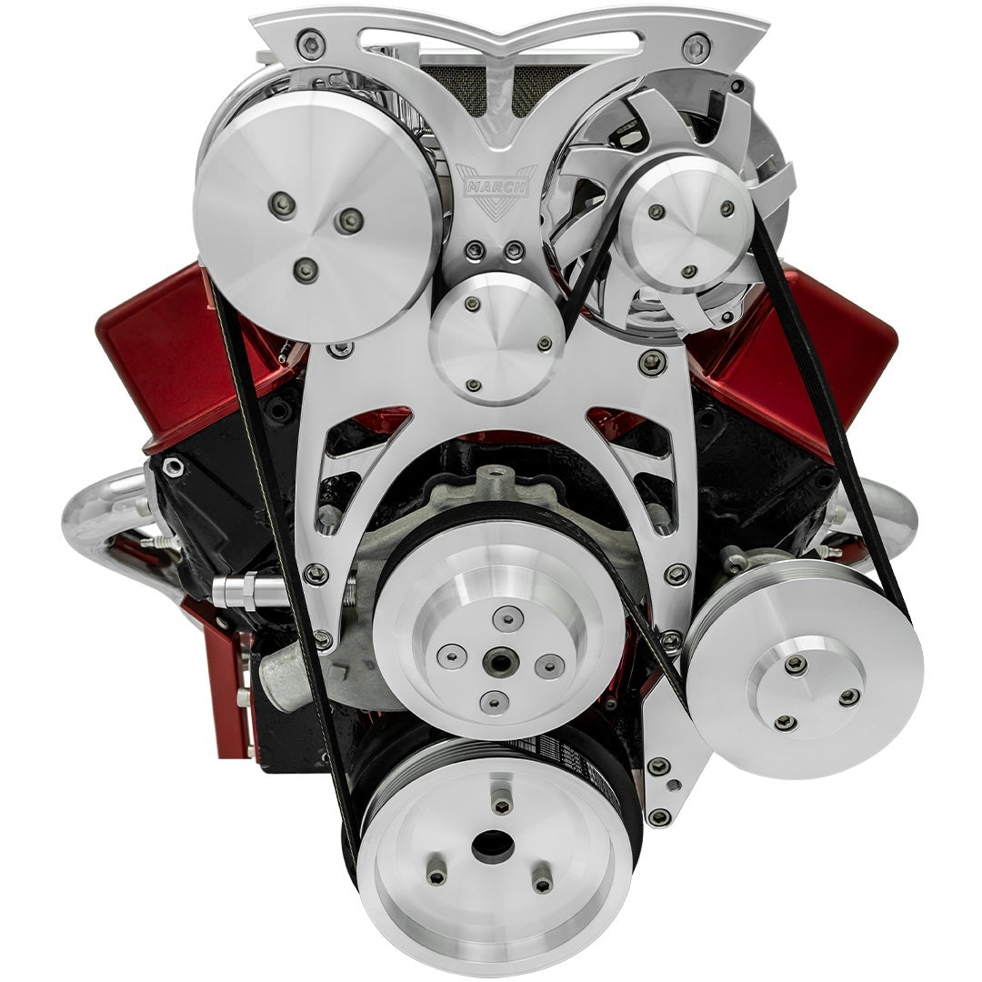 SBC Style Track Street Rod Serpentine Kit