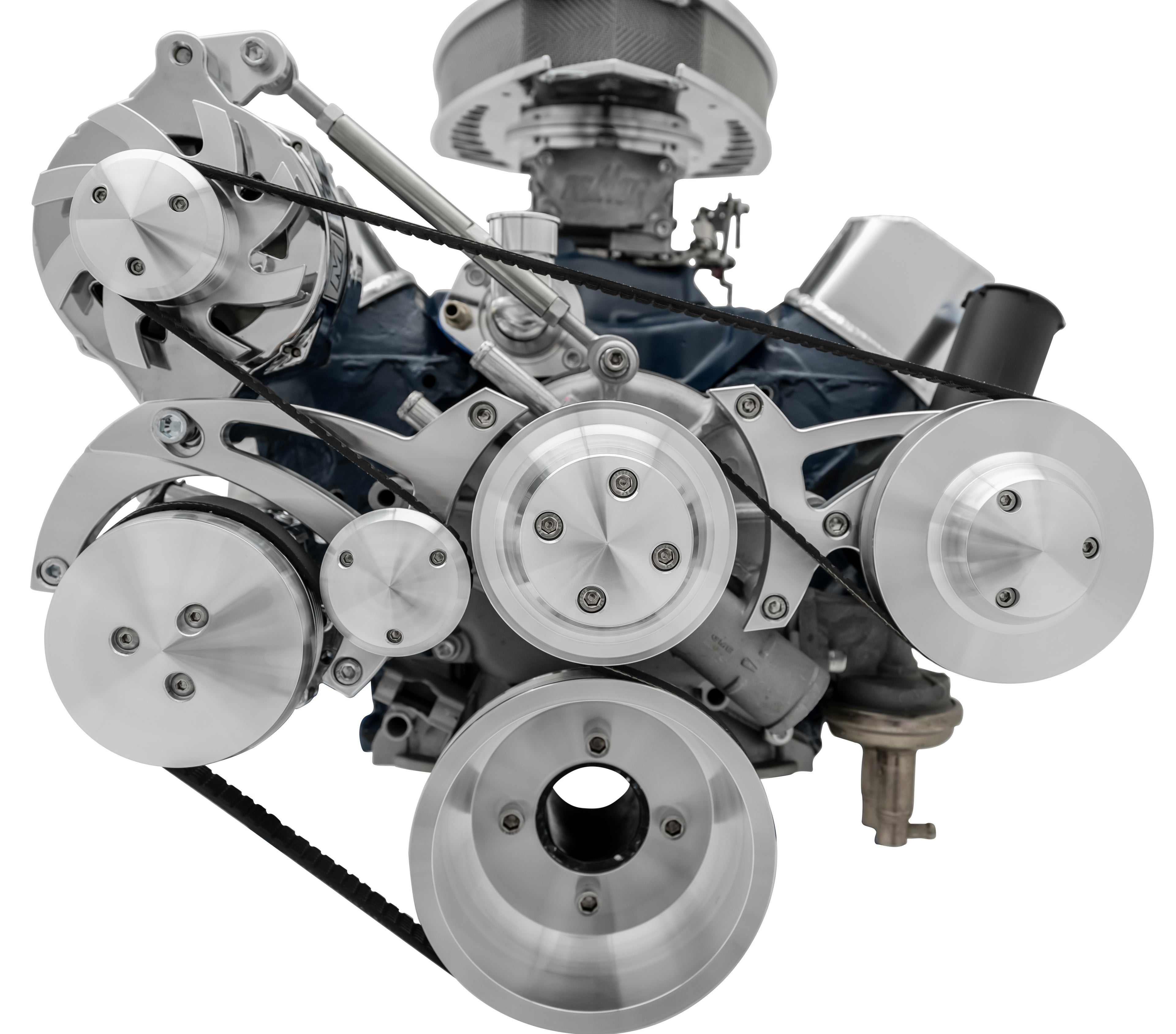 289-302 SBF Ultra Mid Mount Conv Kit W/ AC