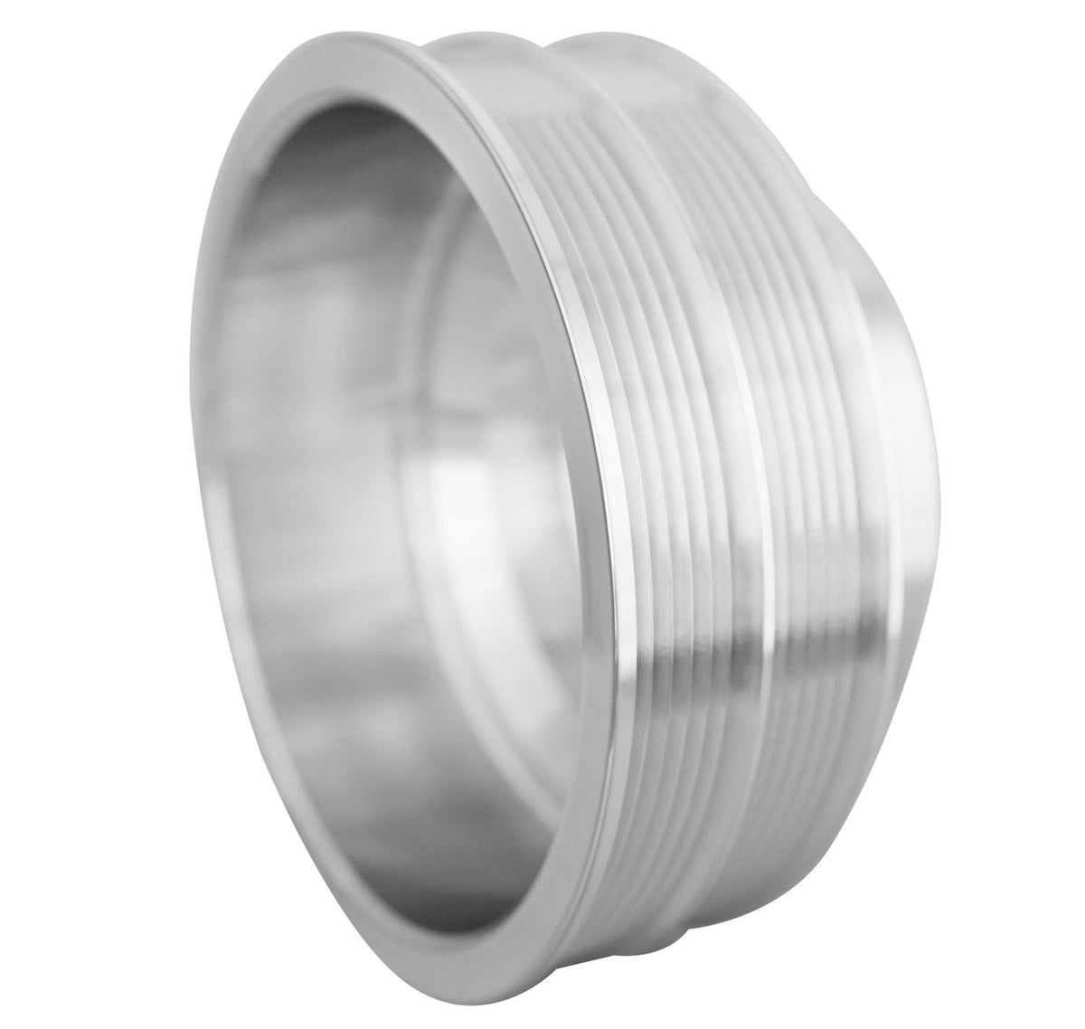 BBC Crank Pulley Natural Serpentine