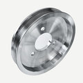 BBC Crank Pulley Polish W POL ASSY - CHEVY BB SW