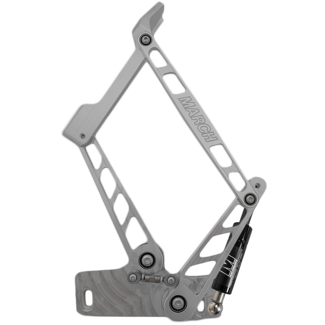 60-66 C10 Hood Hinges Polished Aluminum Pair