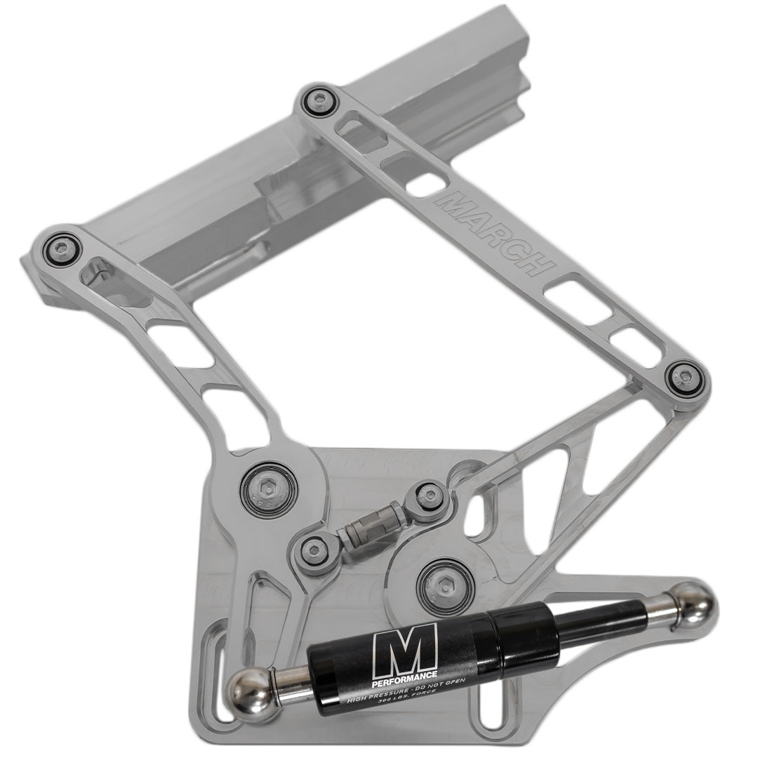 67-70 Ford Mustang Hood Hinges Black Pair
