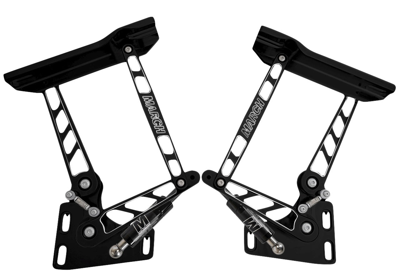 67-72 C10 Hood Hinges Black Pair