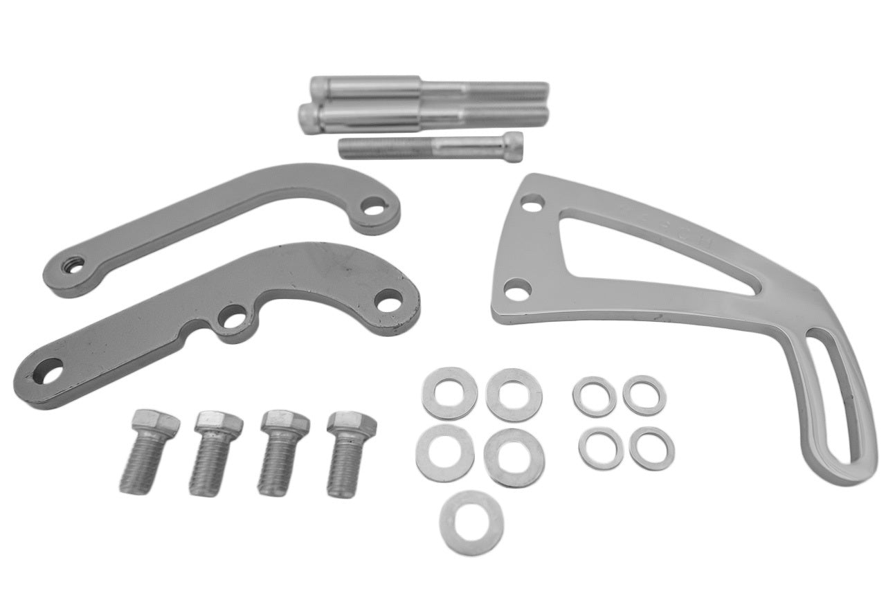 Power Steering Bracket SBC Chrome