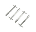Chrome T-Bar Wing Bolts