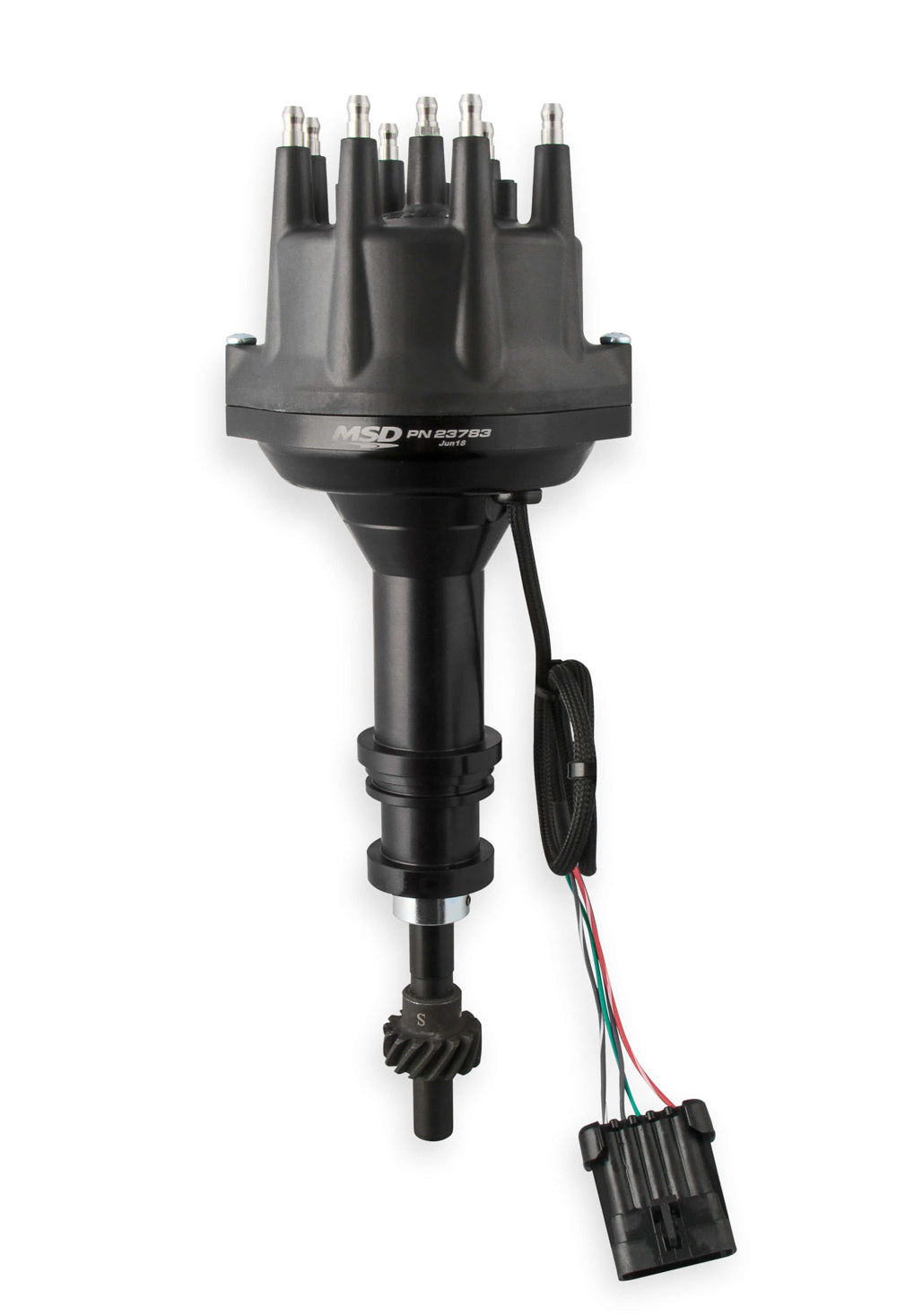 Dist. Black Dual Sync Ford 351W
