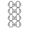 Intake Port Seal Kit AirForce 2701/2702