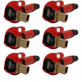Coils 6pk Ford Eco-Boost 3.5L V6 11-16  Red