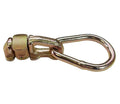 Double Stud Tie Down Ring w/Pear Shaped Ring