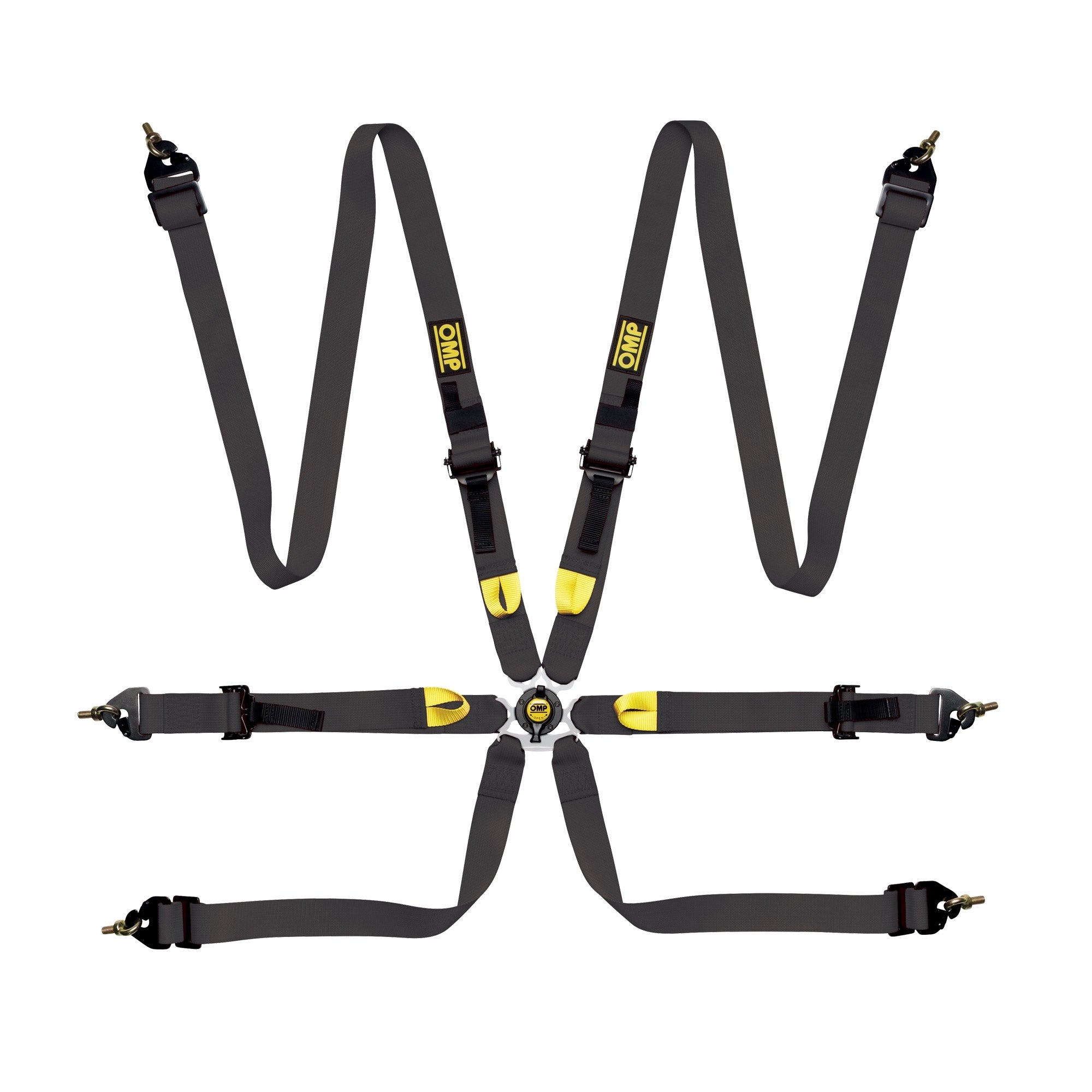 First 2 Harness Black Clip In 6 Point