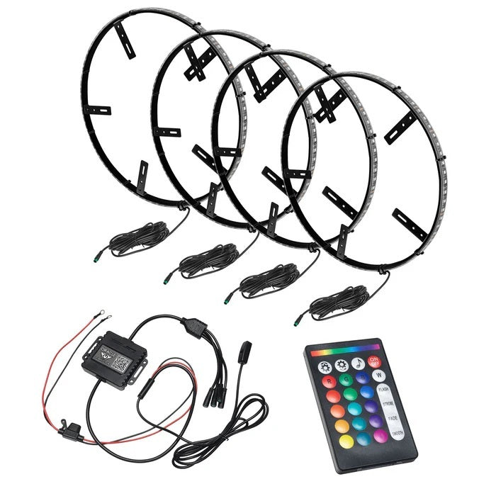 LED Wheel Ring ColorShift RGB+W