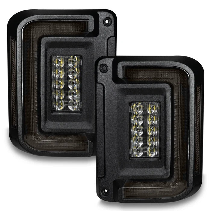 07-17 Wrangler JK LED Tail Lights Low Profile