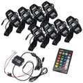 Rock Lights Colorshift 230 Deg Wide Angle 8 Pcs