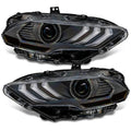 18-23 Ford Mustang LED Headlights ColorShift