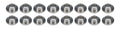 1.115 TI Valve Spring Retainers - 10 Degree