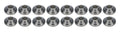 1.200 TI Valve Spring Retainers - 8 Degree