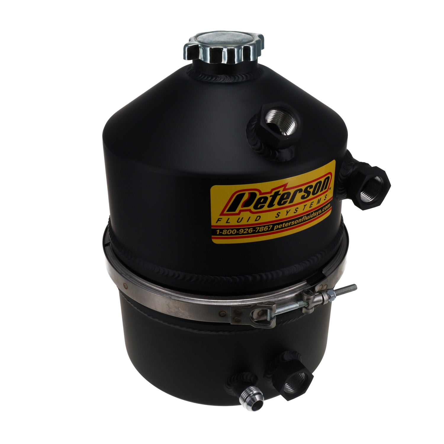 Oil Tank 3 Gallon Dual Scavenge Black