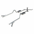 55-57 Chevy 2.5 Exhaust w/X-Pipe
