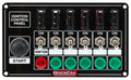 Ignition Panel Blk Fused w/Start But. & Lights