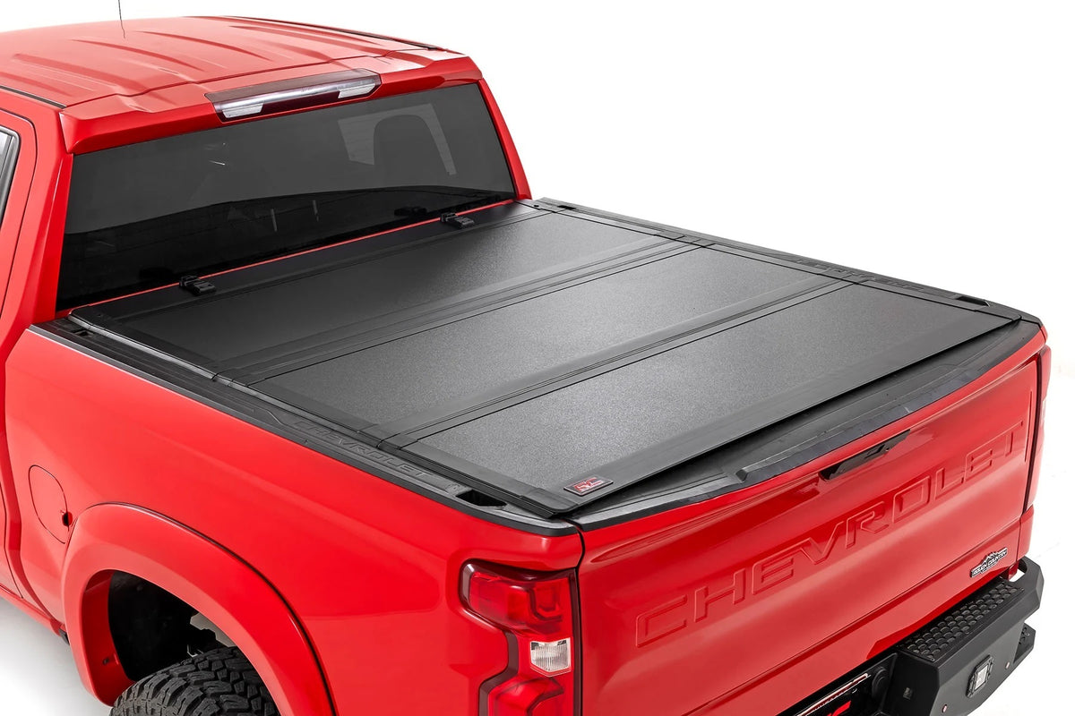 Hard Tri-Fold Flip Up Bed Cover