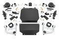 22-  Toyota Tundra 3.5in Suspension Lift Kit