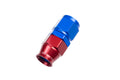 12AN Straight PTFE Reusable Hose End Blue